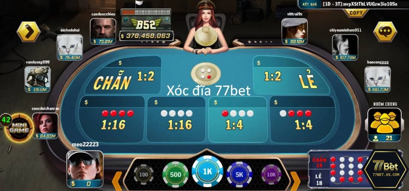 Chia sẻ về cách chơi Xóc đĩa online trên trang 77Bet